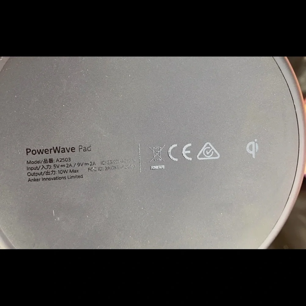 Anker Power Wave Wireless Charging Pad Qi-Charging
